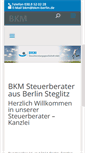 Mobile Screenshot of bkm-berlin.de